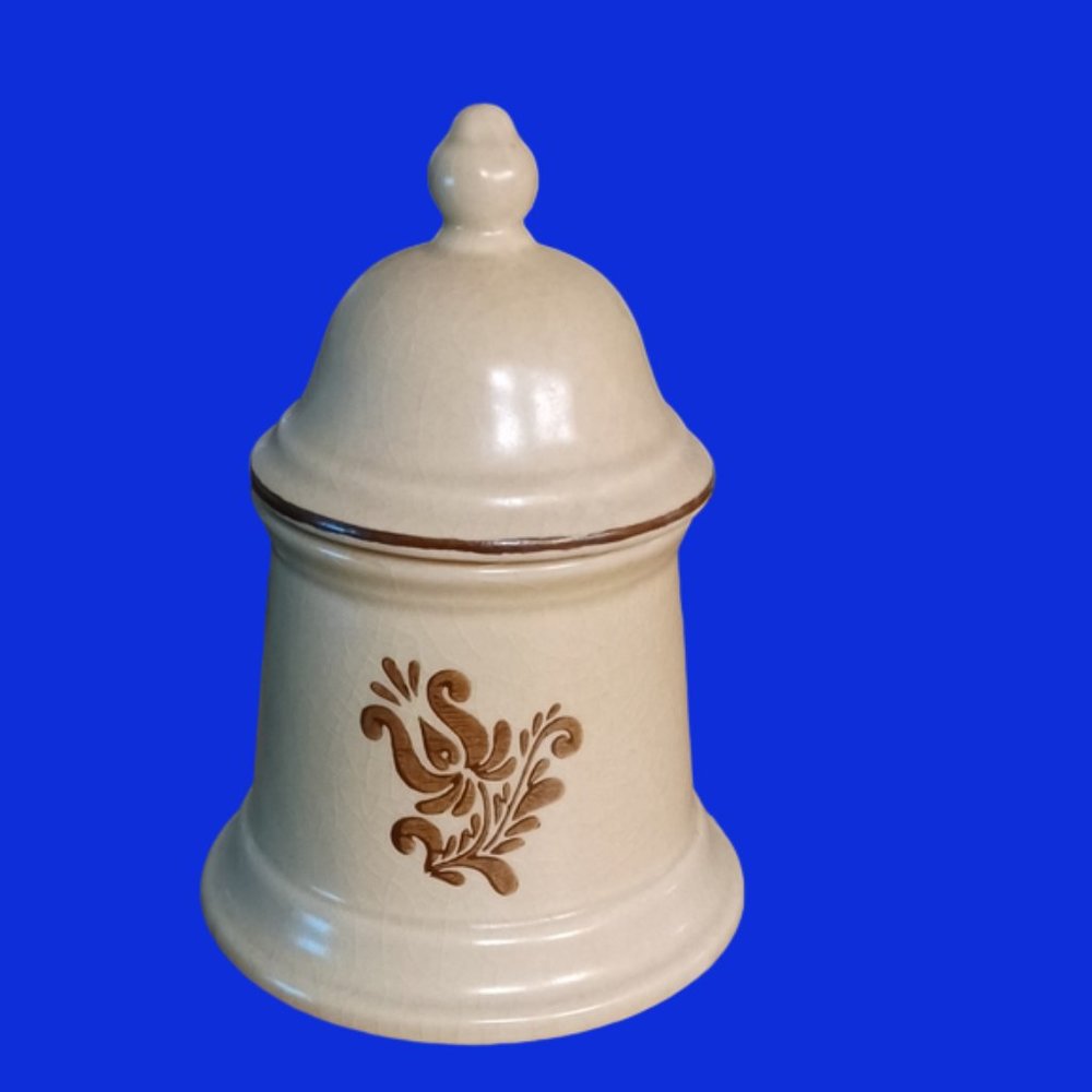Pfaltzgraff Vintage Sugar Holder Cannister with Lid